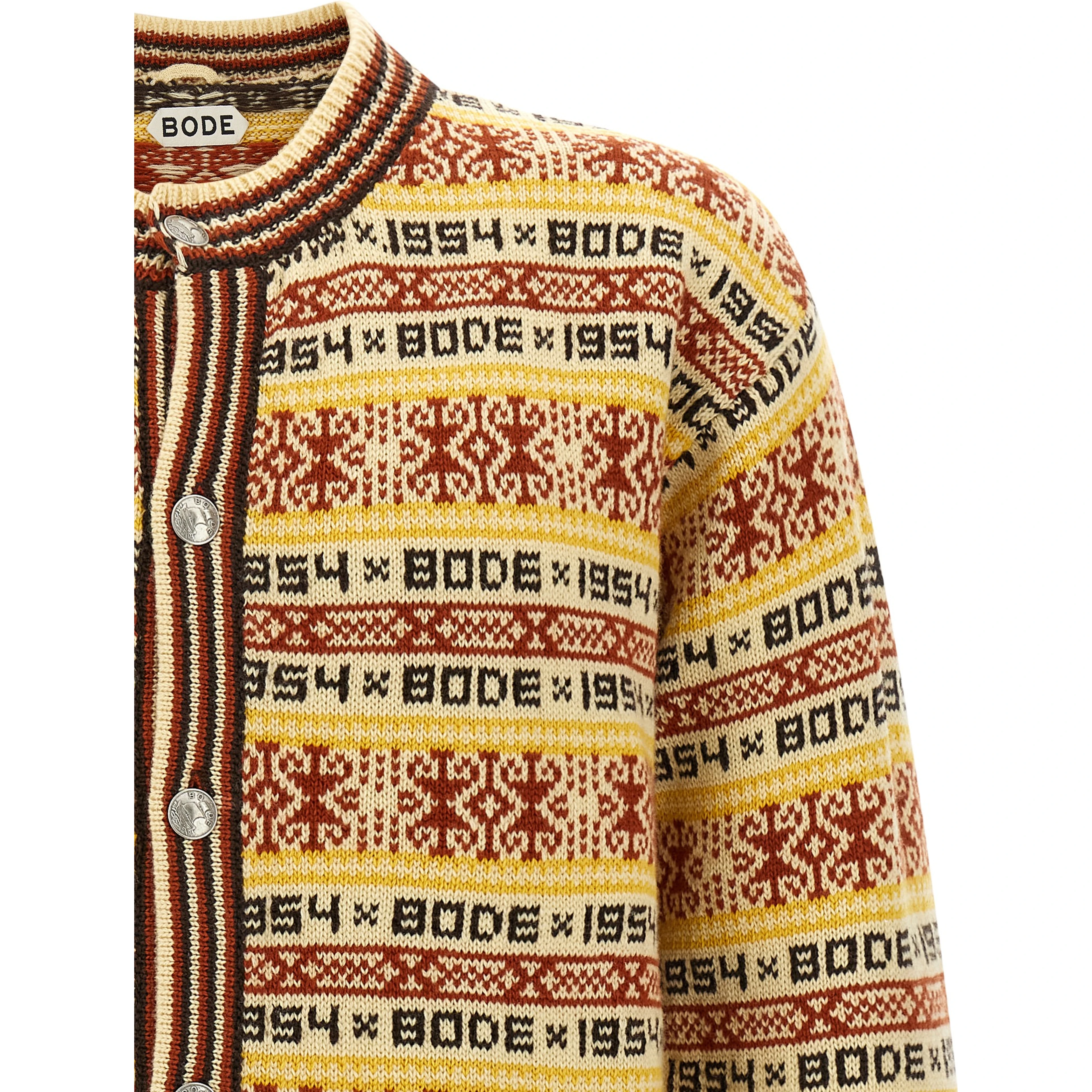 Multicolor Wool Cardigan
