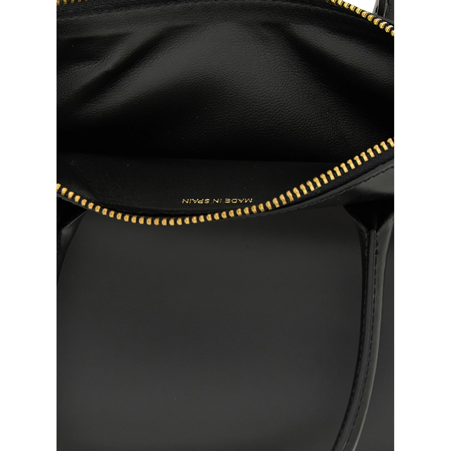 Black Cowhide Handbag