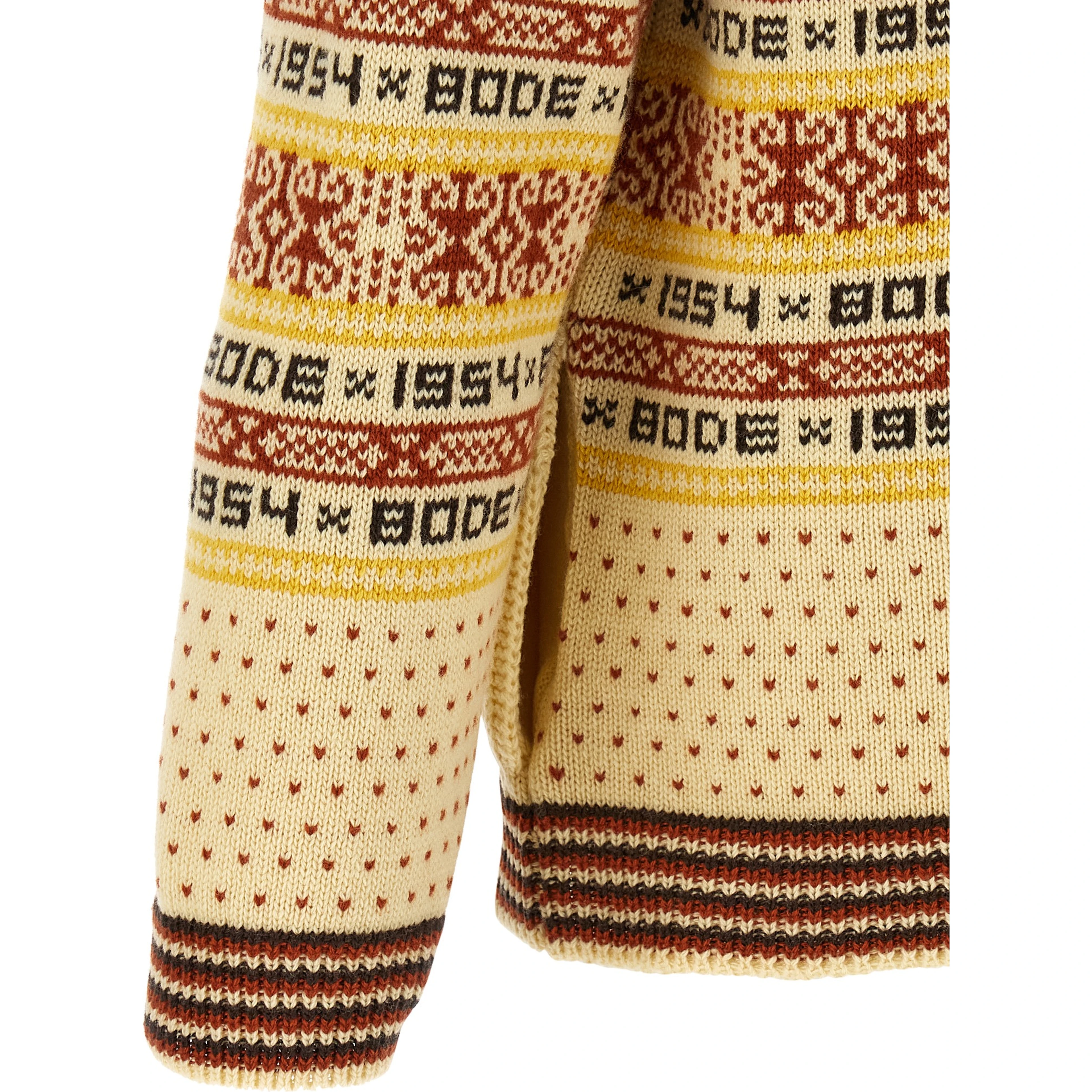 Multicolor Wool Cardigan