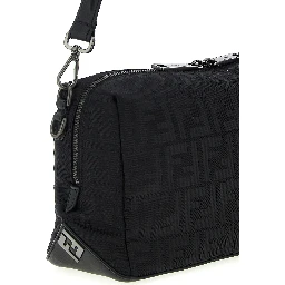 Black Polyamide Shoulder Bag