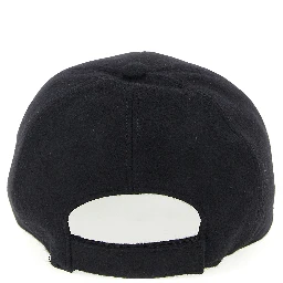 Black Wool Cap (Baseball Hat)