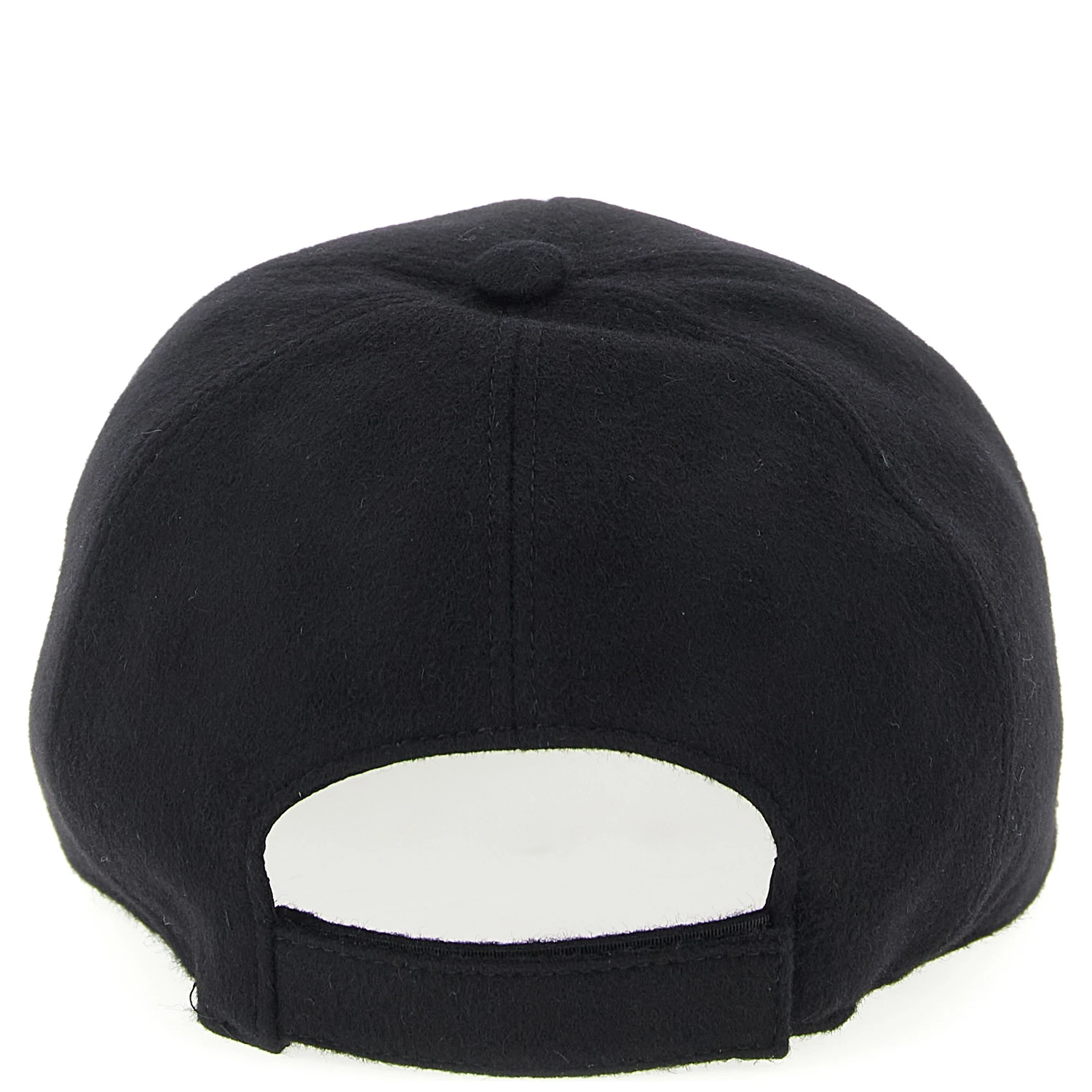 Black Wool Cap (Baseball Hat)