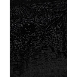 Black Polyamide Shoulder Bag