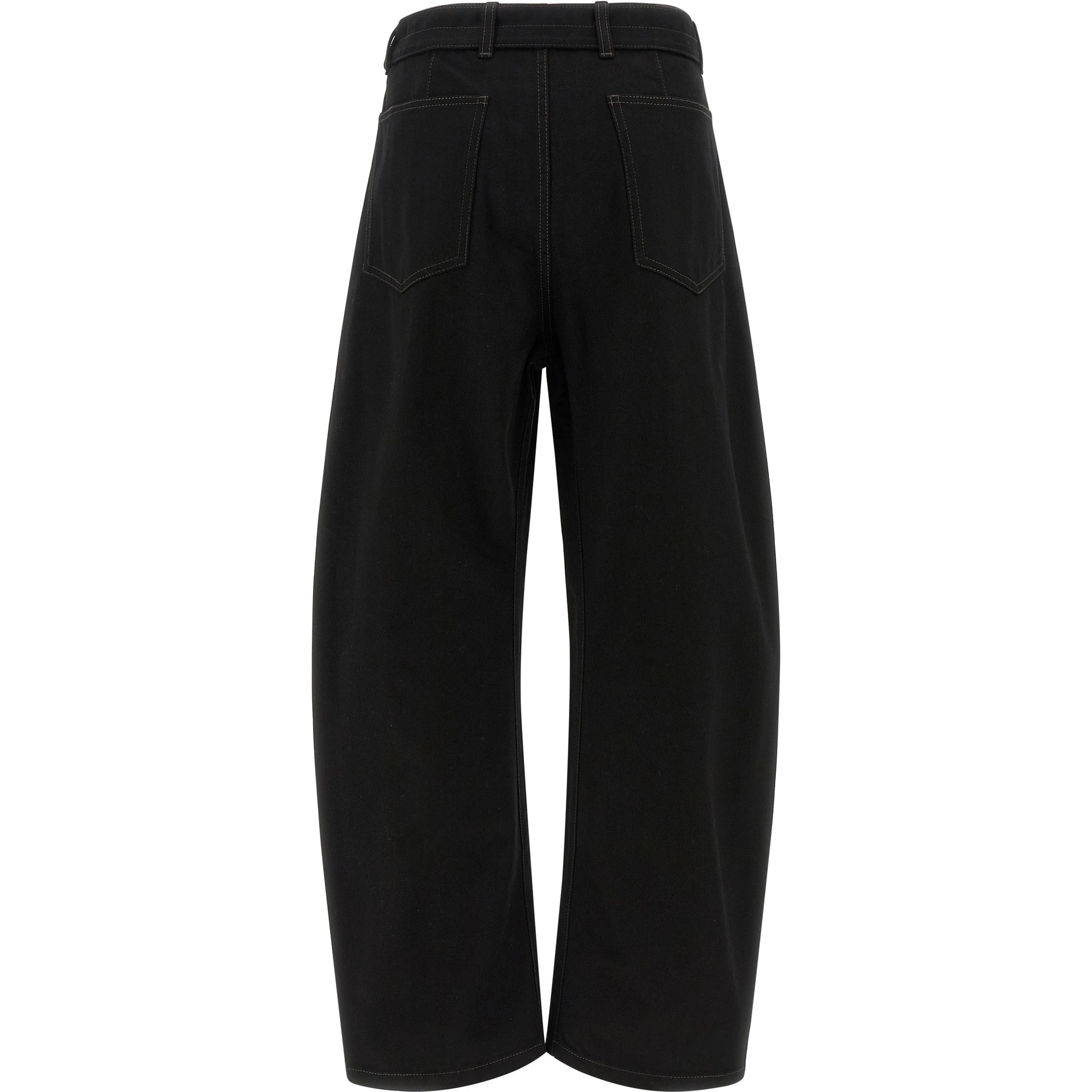 Black Cotton Jeans Denim