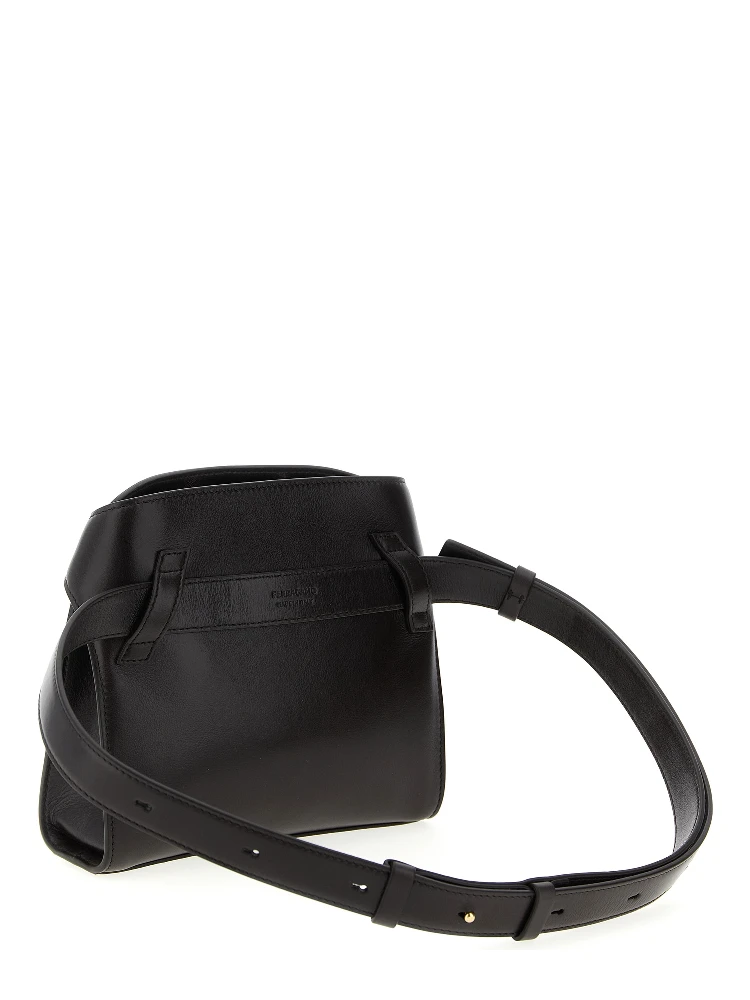 Brown Calfskin Crossbody Bag alternative
