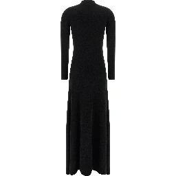 Black Cashmere Long Dress