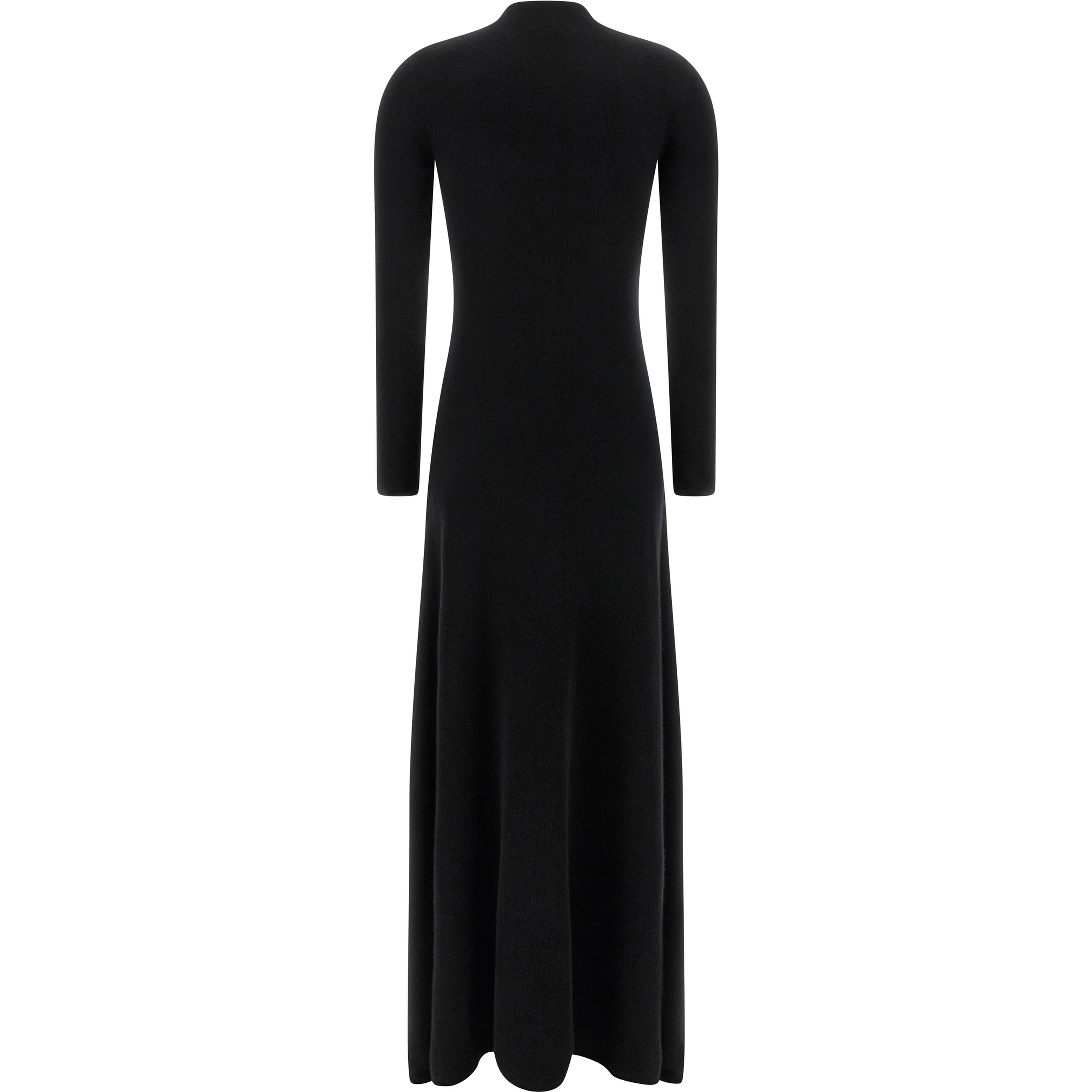 Black Cashmere Long Dress