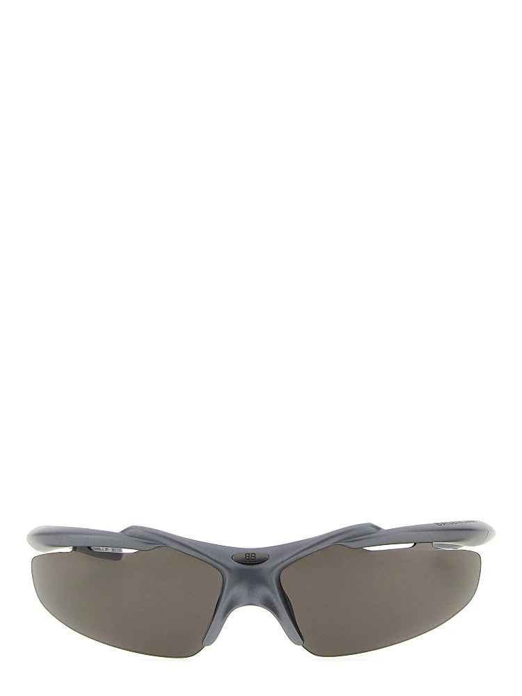 Gray Polyamide Sunglasses