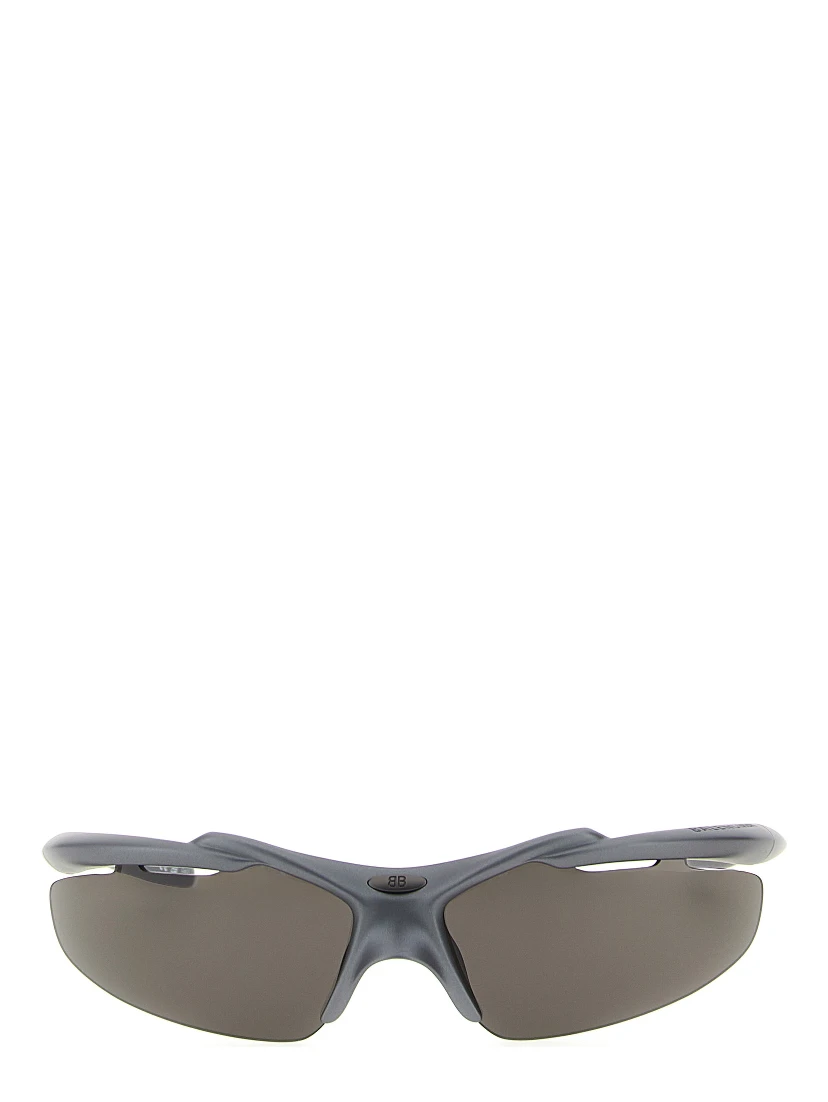 Gray Polyamide Sunglasses
