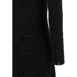 Black Cashmere Long Dress