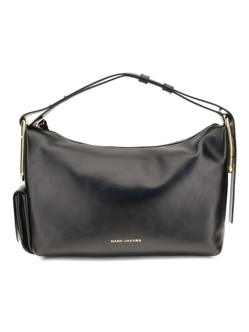 Black Calf Leather Bos Taurus Handbag