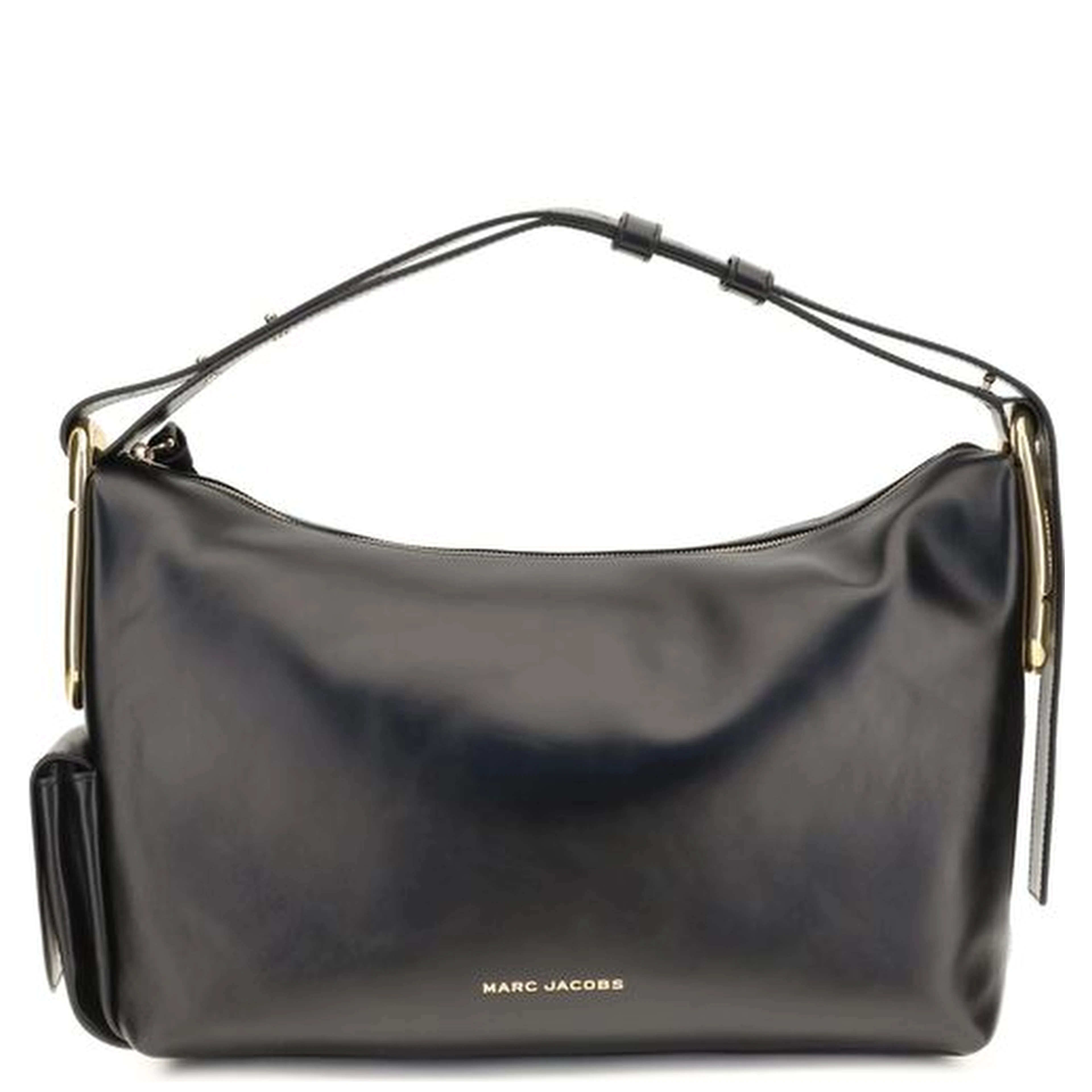 Black Calf Leather Bos Taurus Handbag