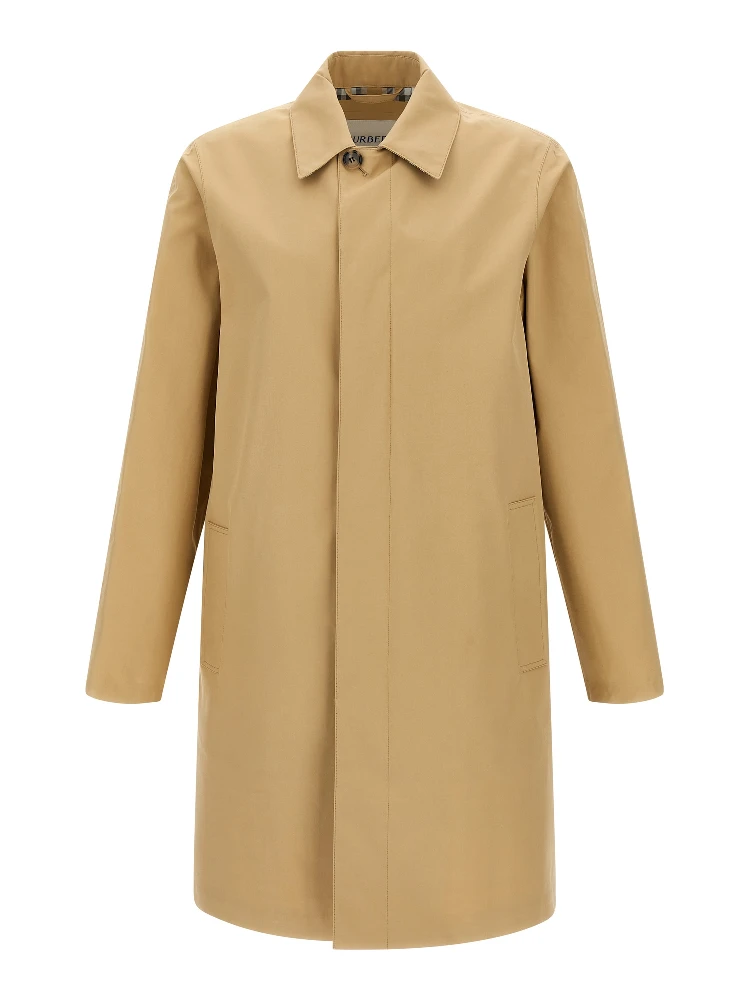 Beige Cotton Coat
