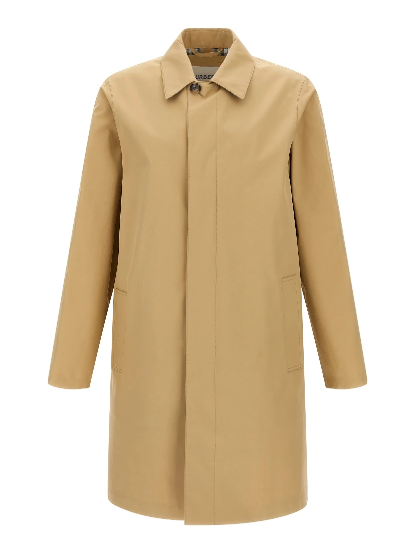 Beige Cotton Coat
