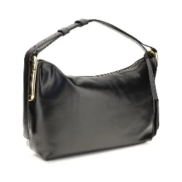 Black Calf Leather Bos Taurus Handbag