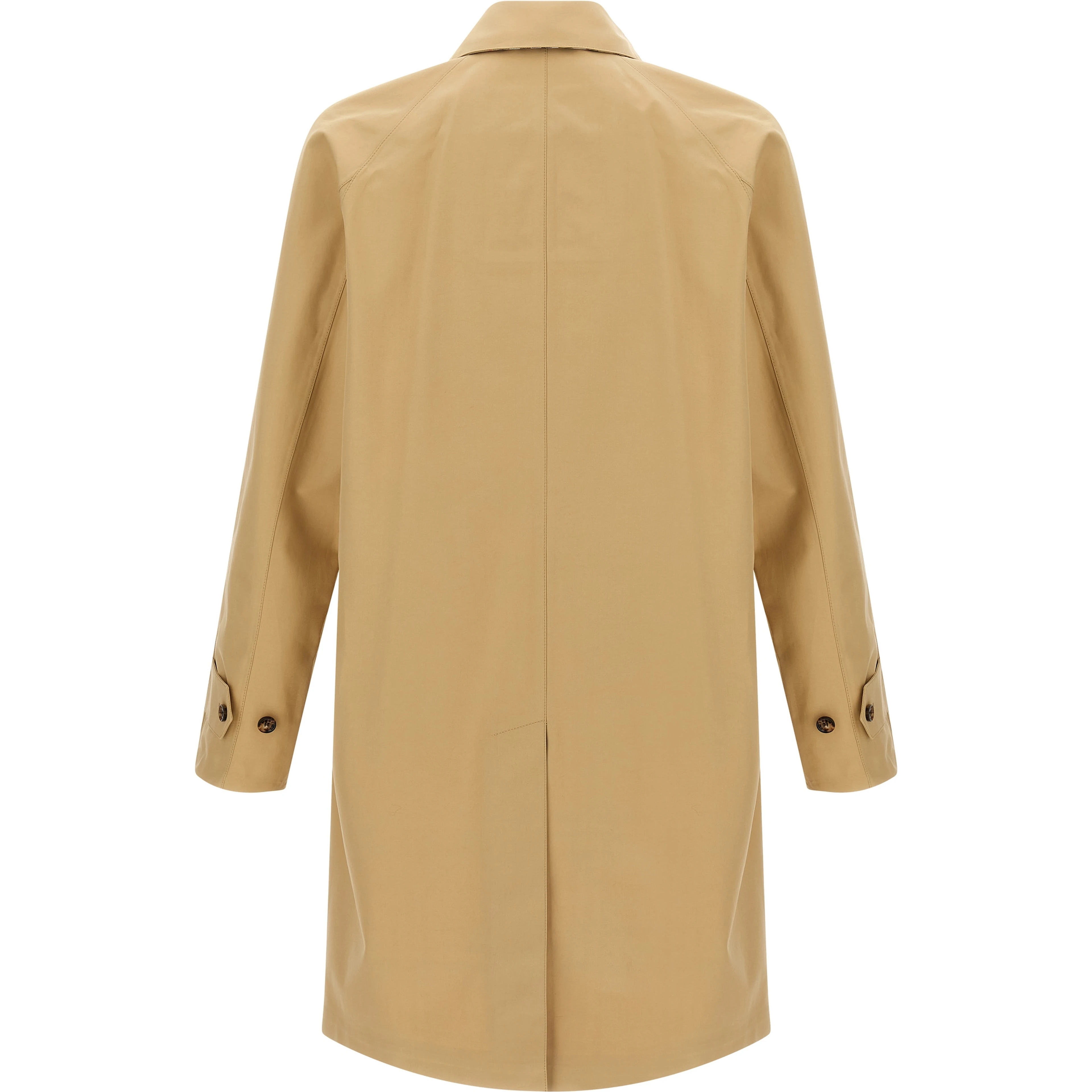 Beige Cotton Coat