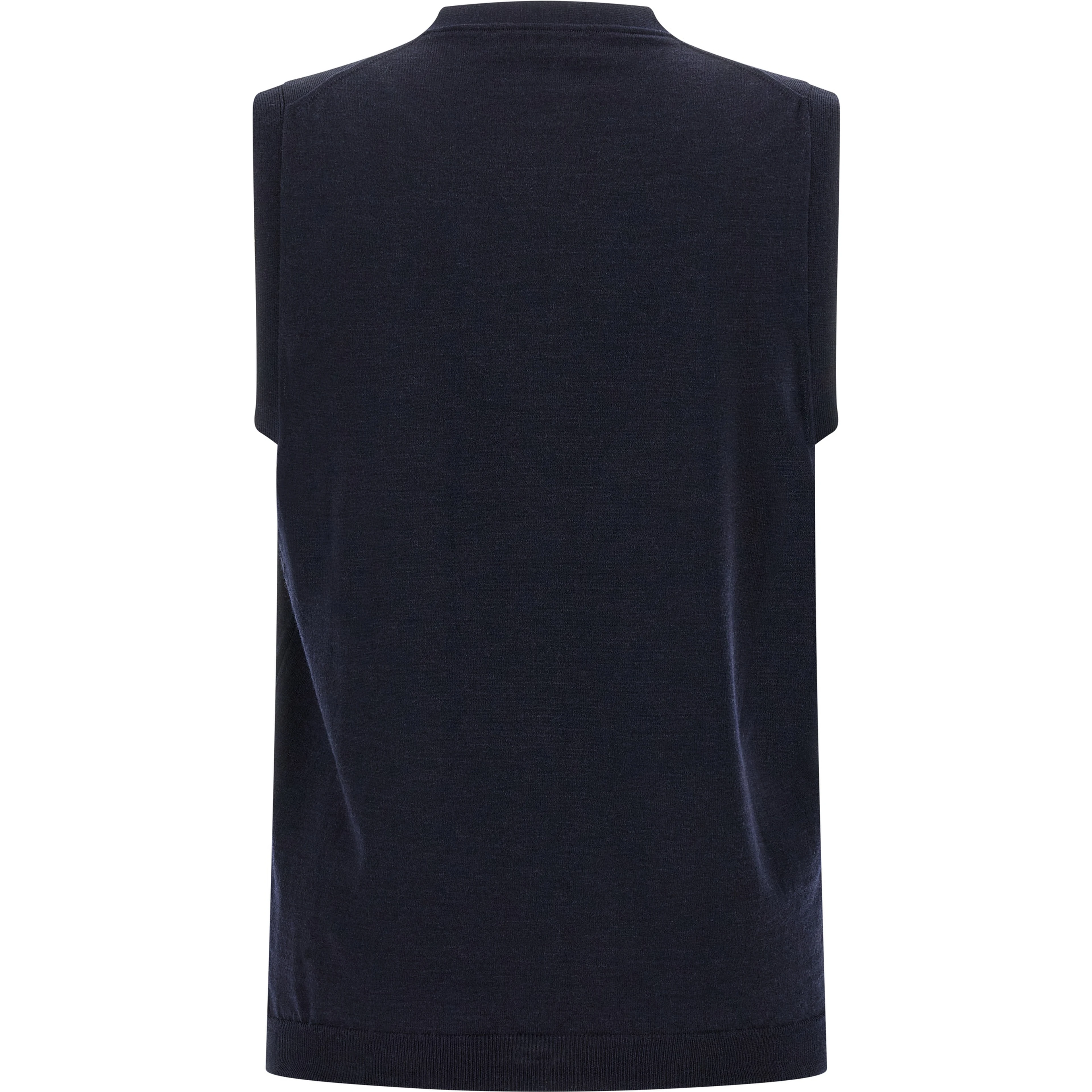 Blue Virgin Wool Cardigan