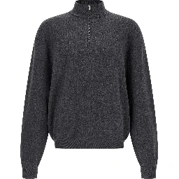 Gray Cotton Cardigan