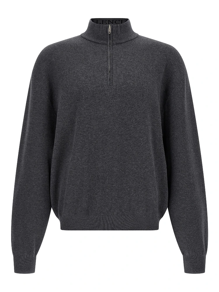 Gray Cotton Cardigan