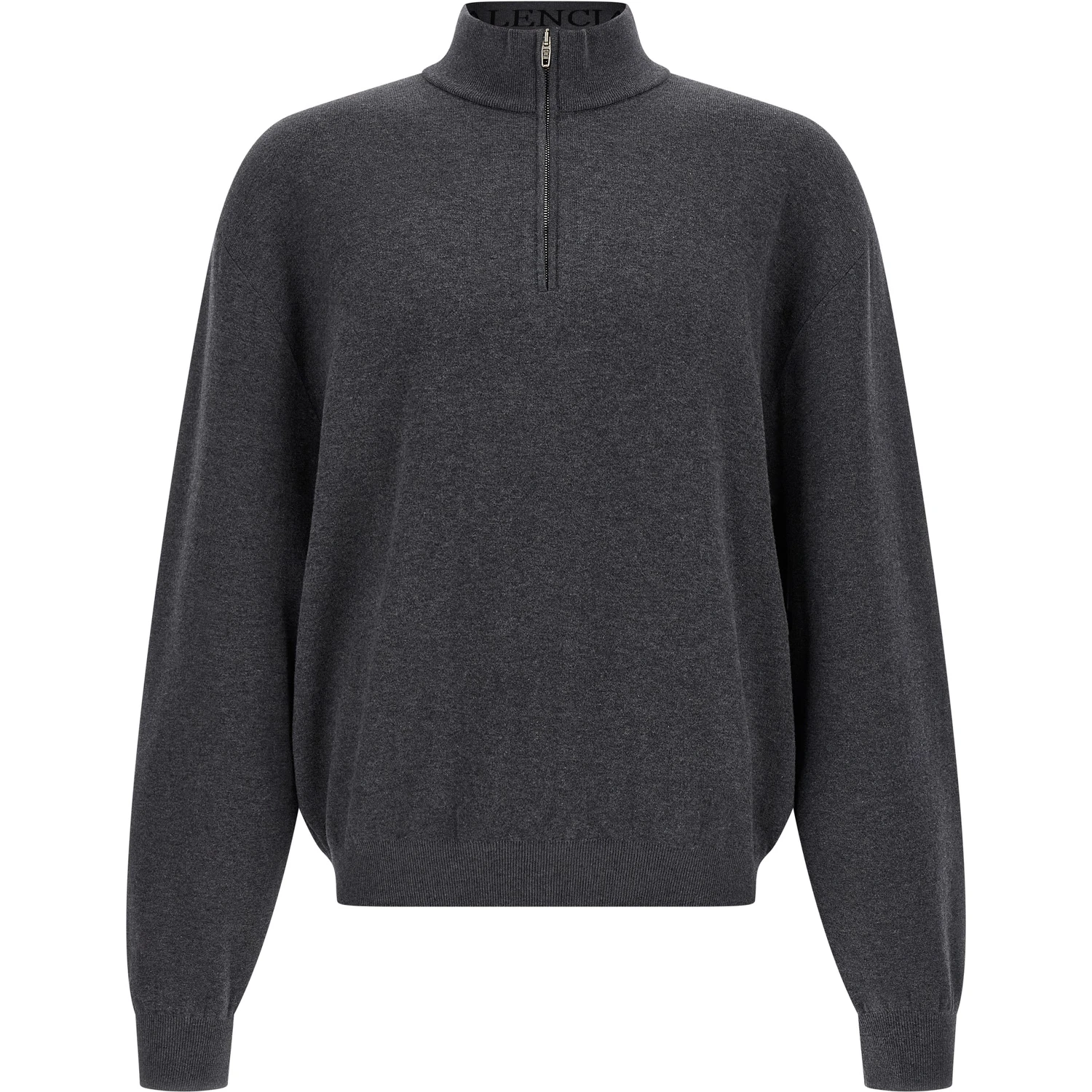 Gray Cotton Cardigan