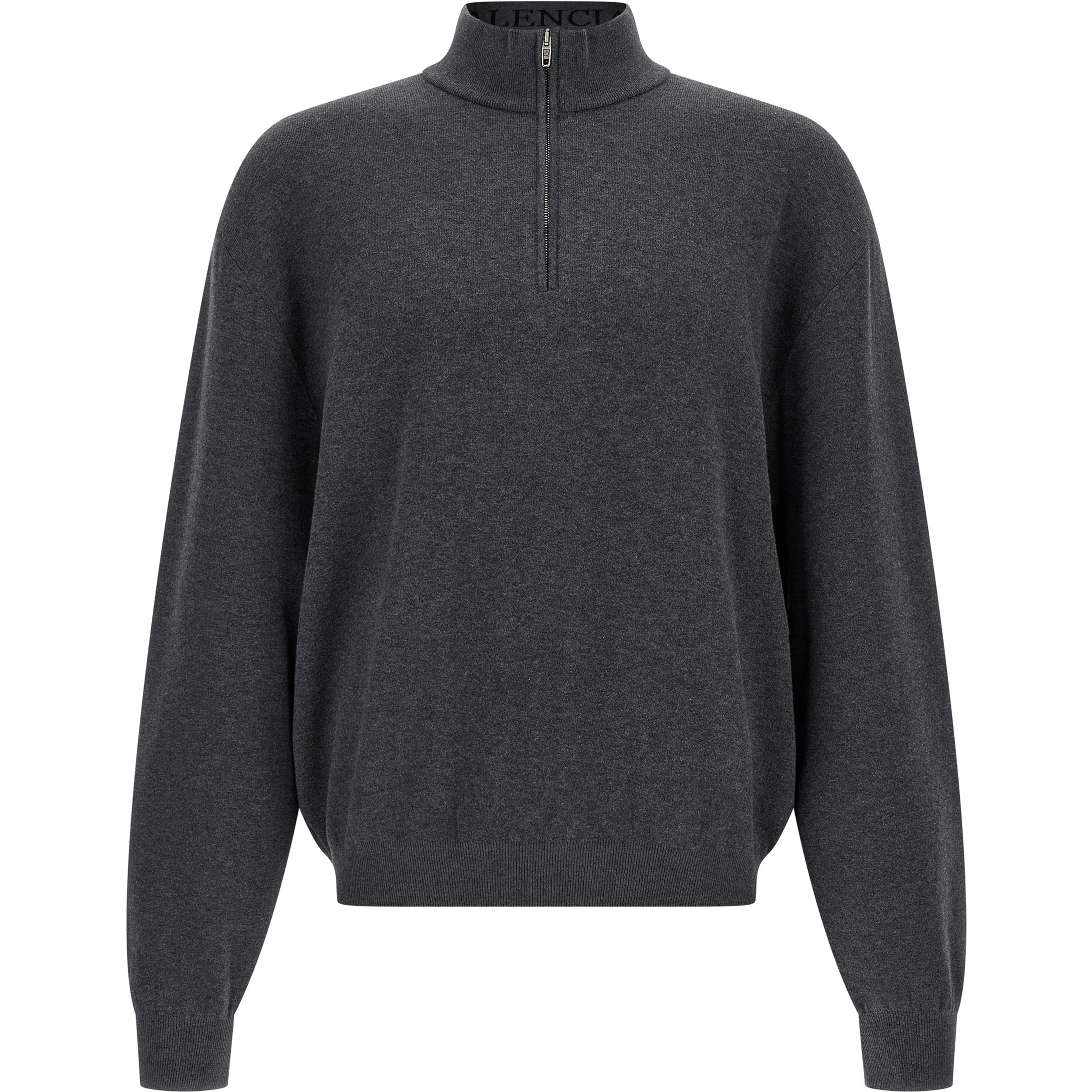 Gray Cotton Cardigan