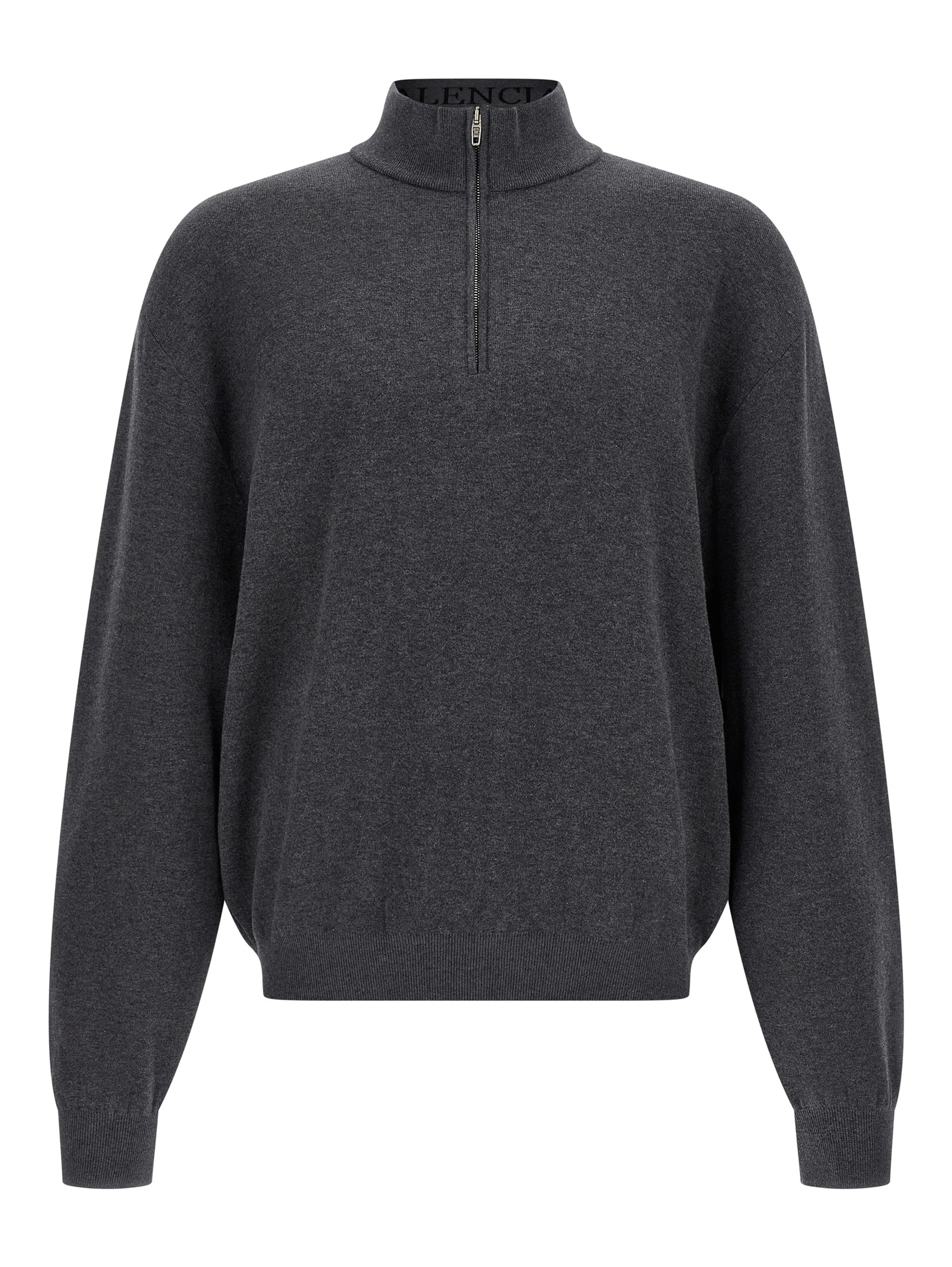 Gray Cotton Cardigan