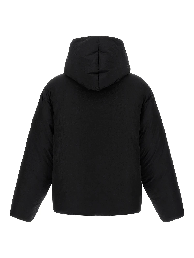 Black Polyamide Full-Length Jacket alternative