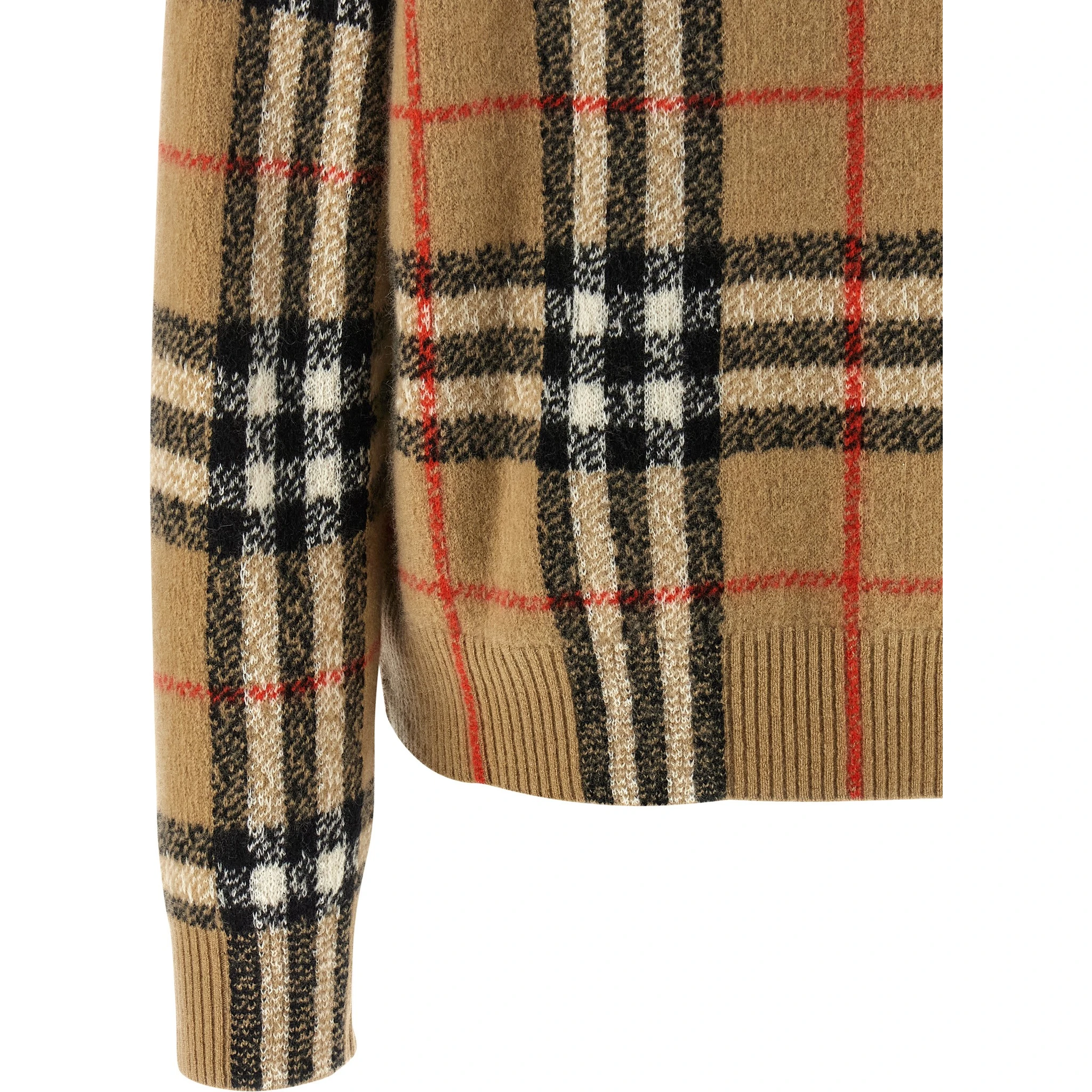 Beige Cashmere Cardigan