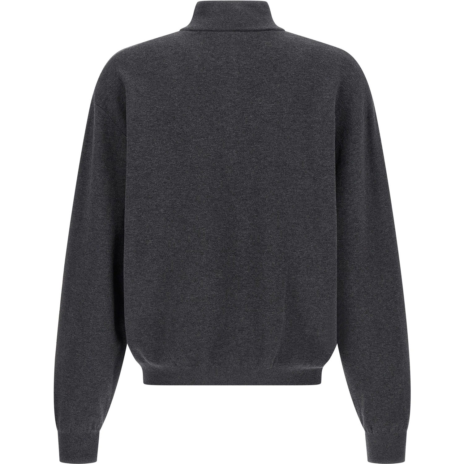 Gray Cotton Cardigan