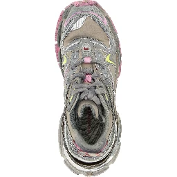 Multicolor Polyethylene Athletic Sneakers
