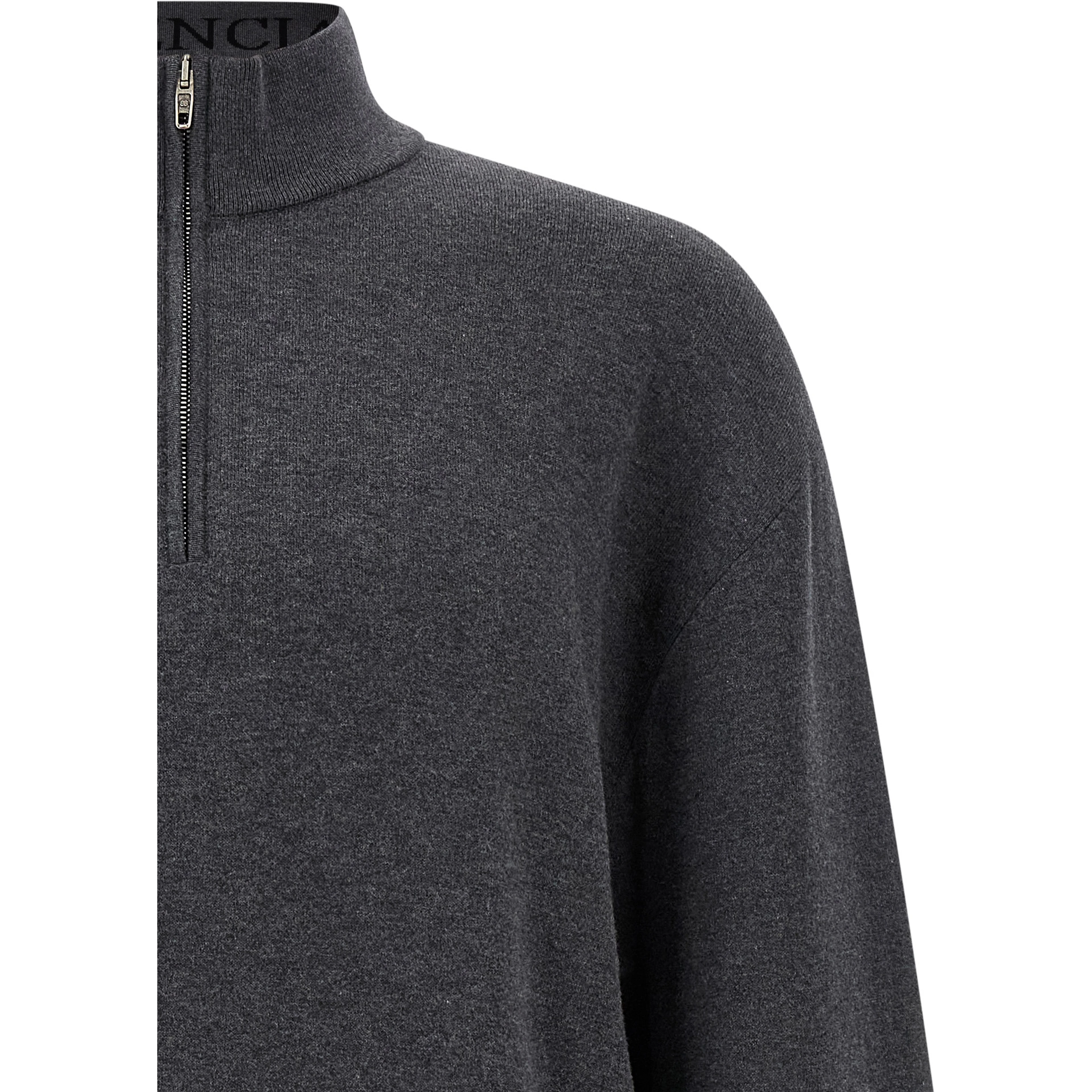 Gray Cotton Cardigan