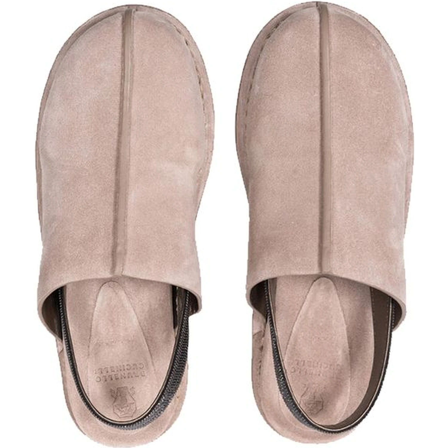 Brown Leather Mules