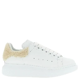 Beige Calfskin Chunky Sneakers