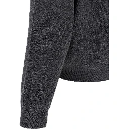Gray Cotton Cardigan