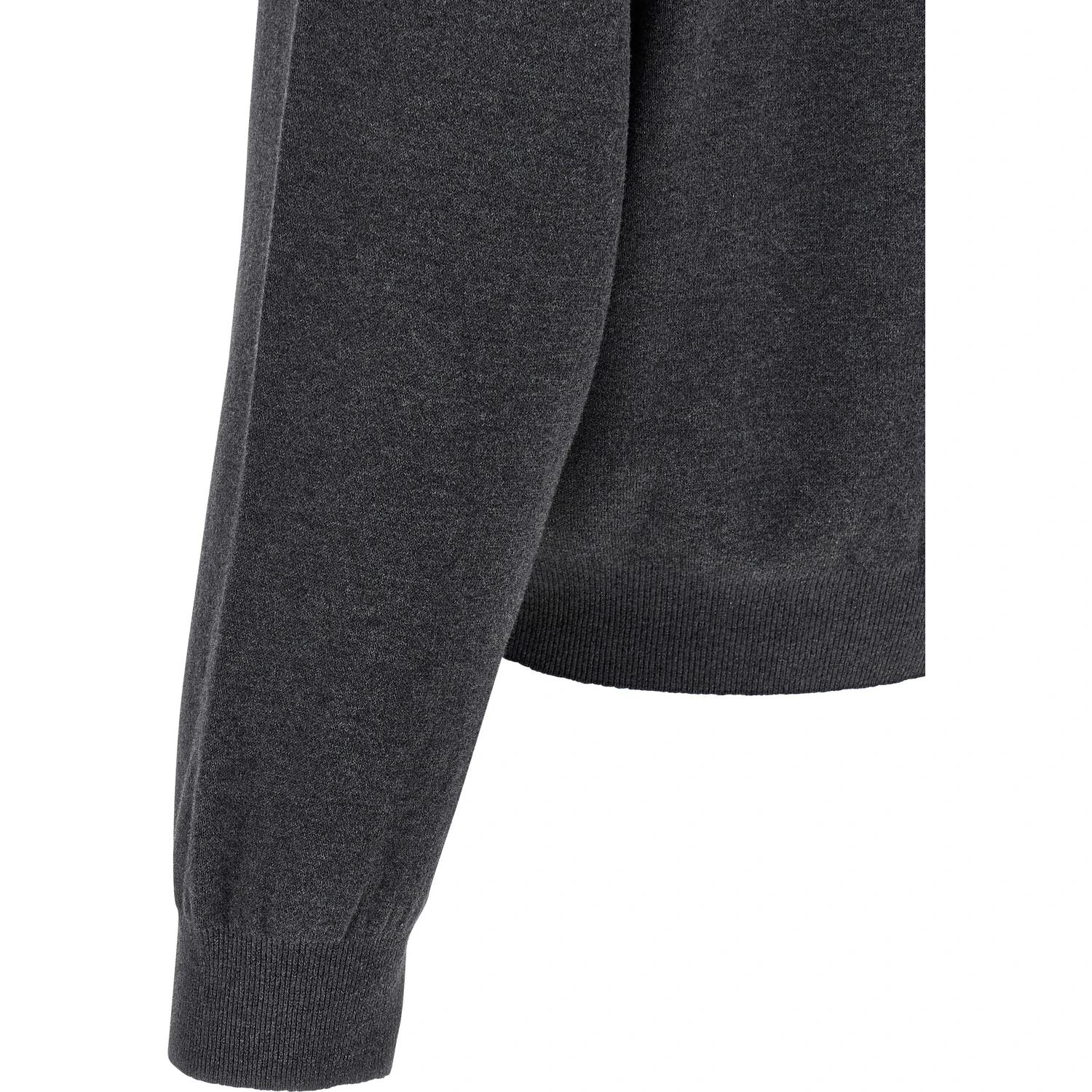 Gray Cotton Cardigan