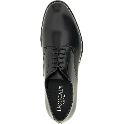 Black Calfskin Oxfords And Derbies