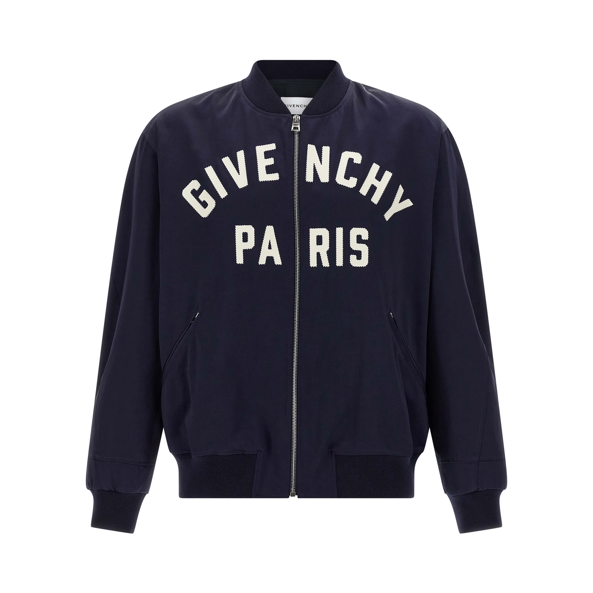 Blue Cotton Bomber