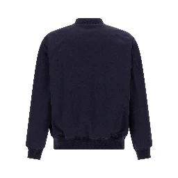 Blue Cotton Bomber