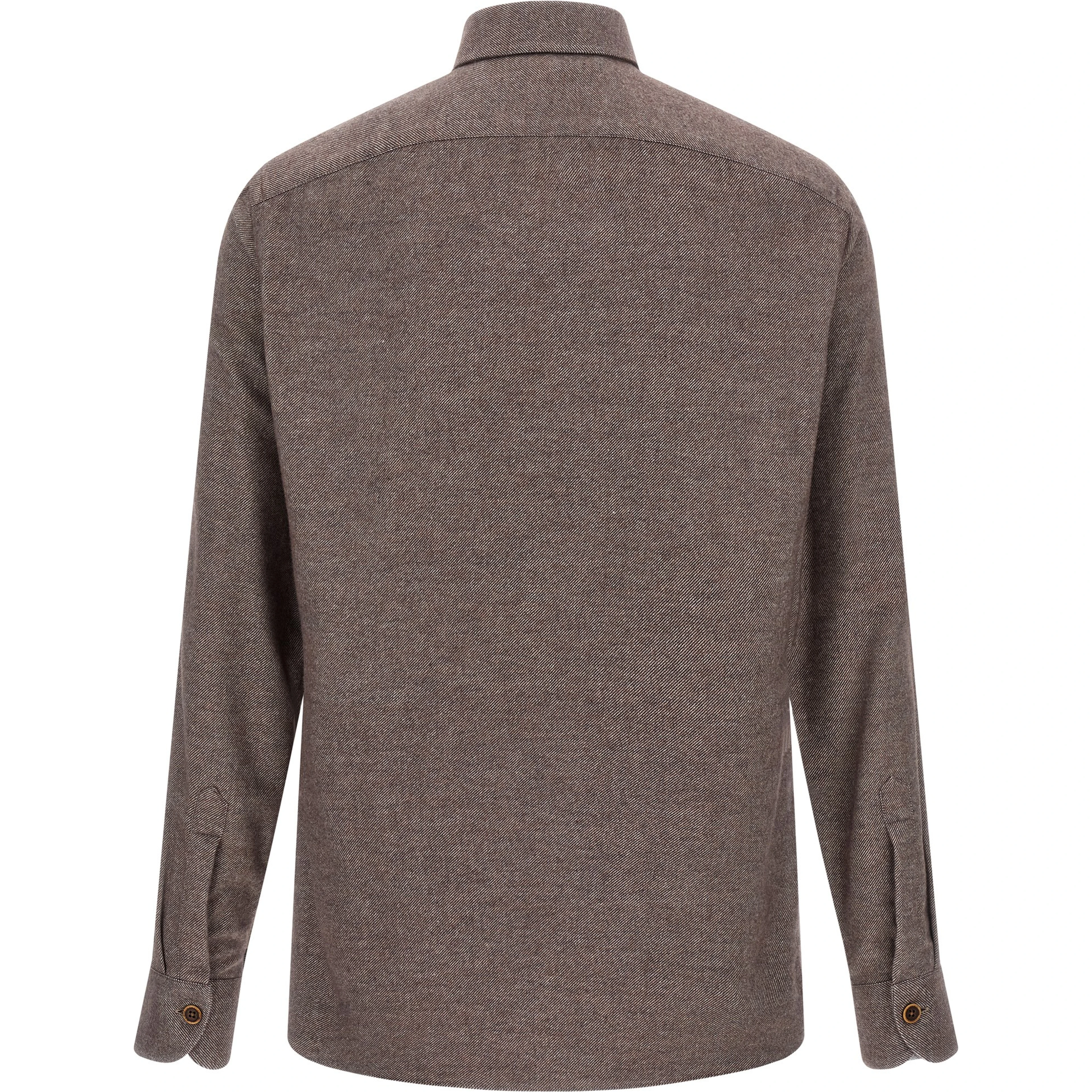Brown Cotton Blouse