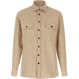 Beige Cotton Blouse