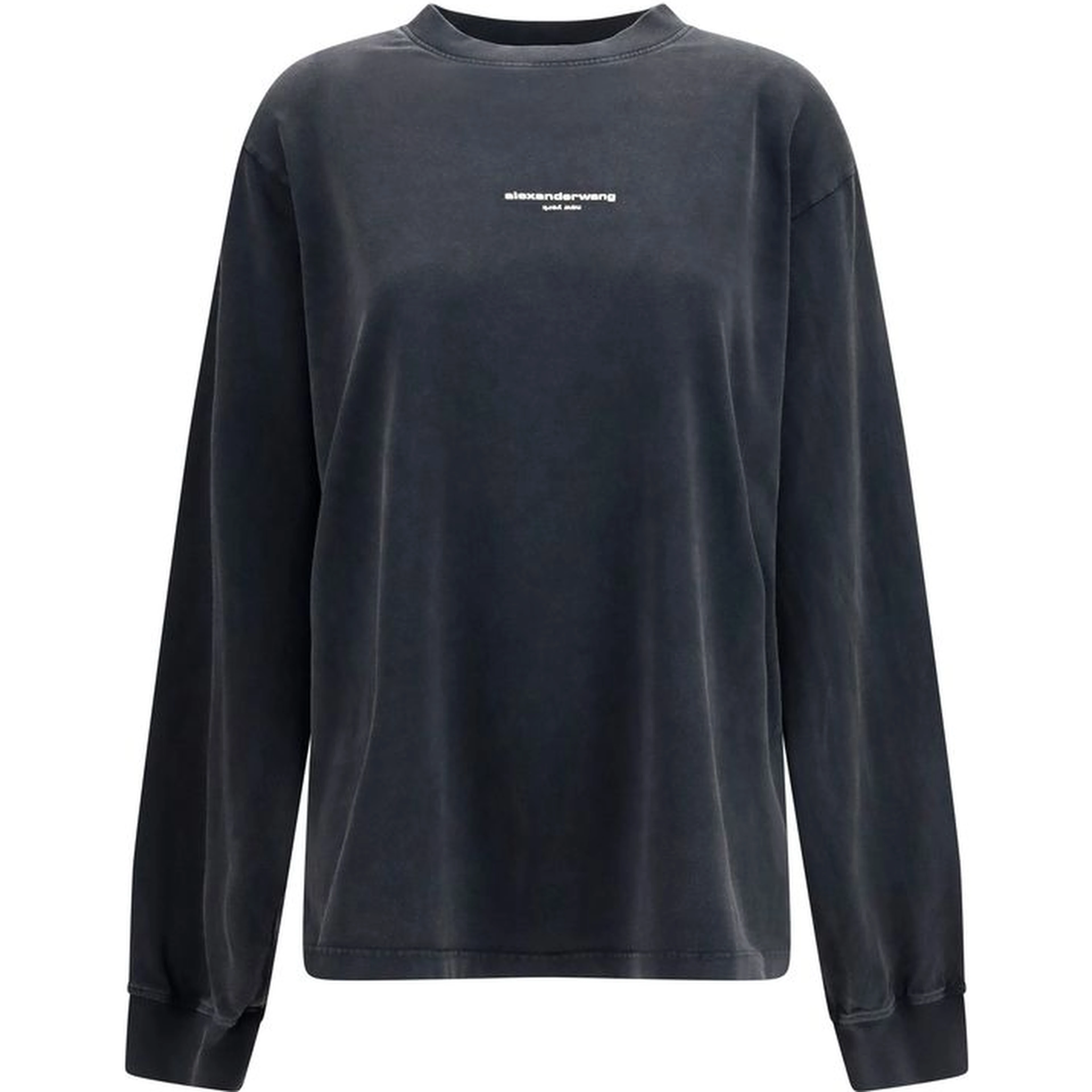 Black Cotton Sweatshirt