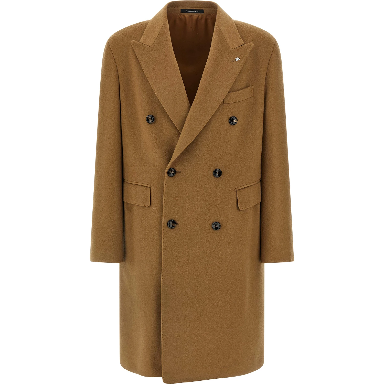 Beige Virgin Wool Coat