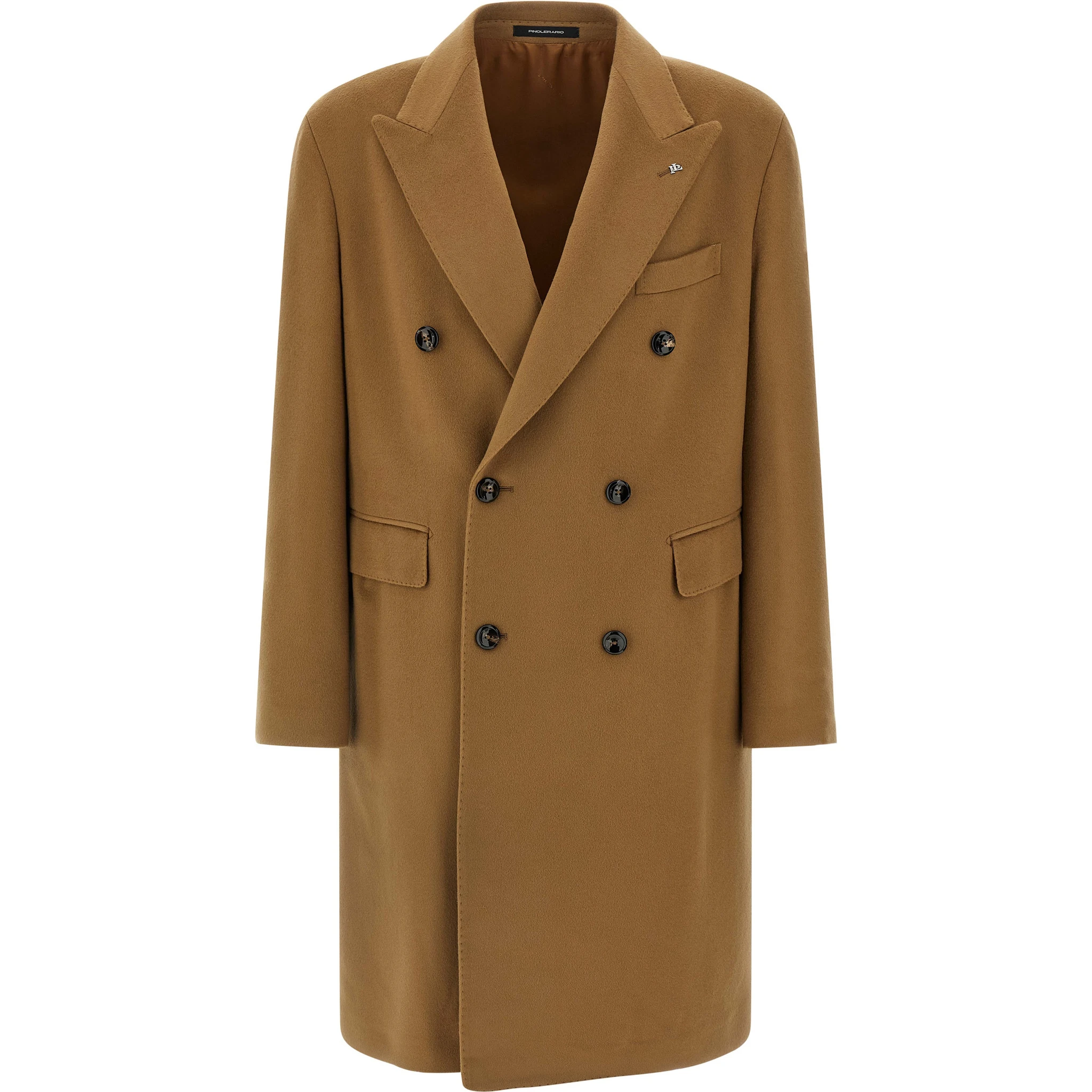 Beige Virgin Wool Coat