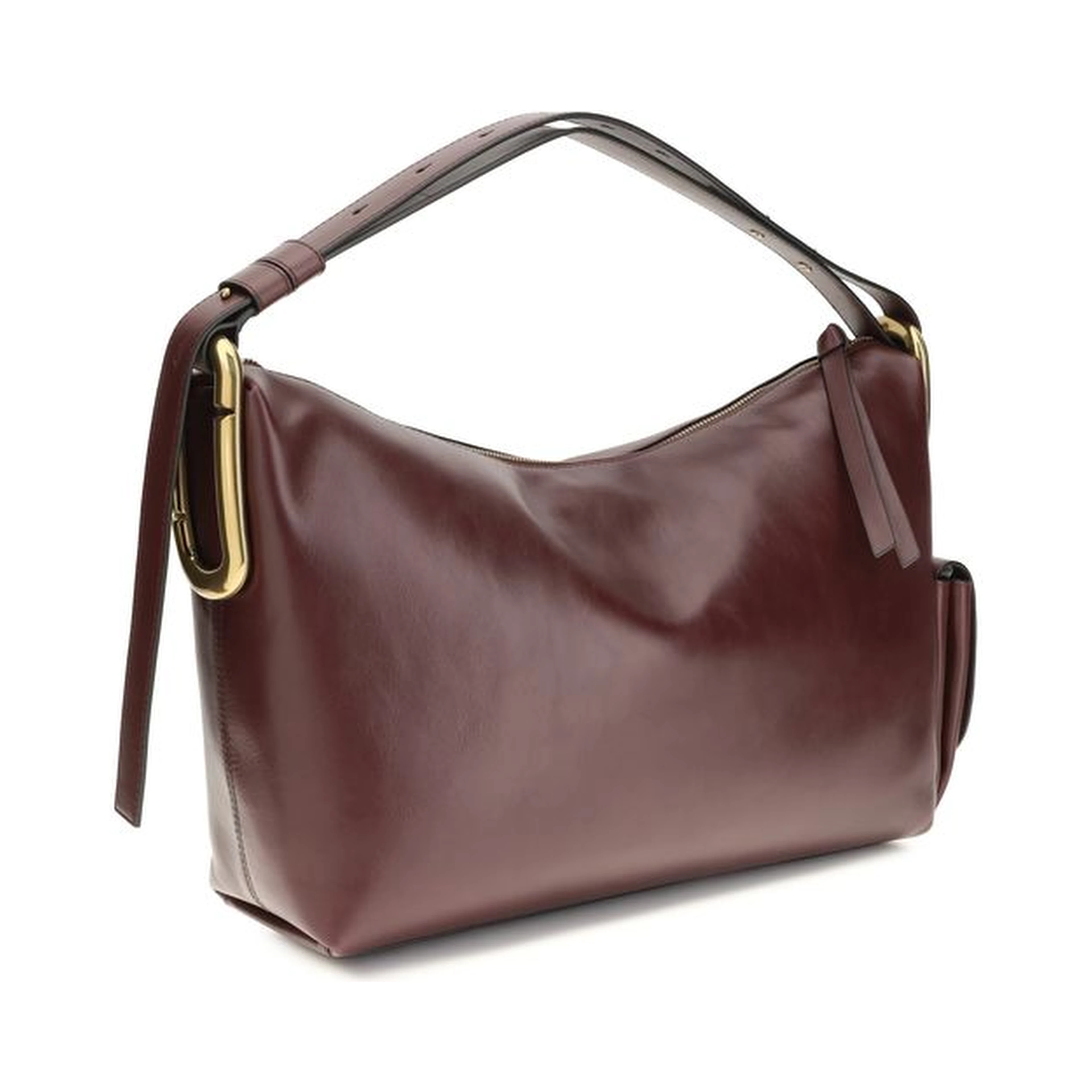 Bordeaux Calf Leather Bos Taurus Handbag