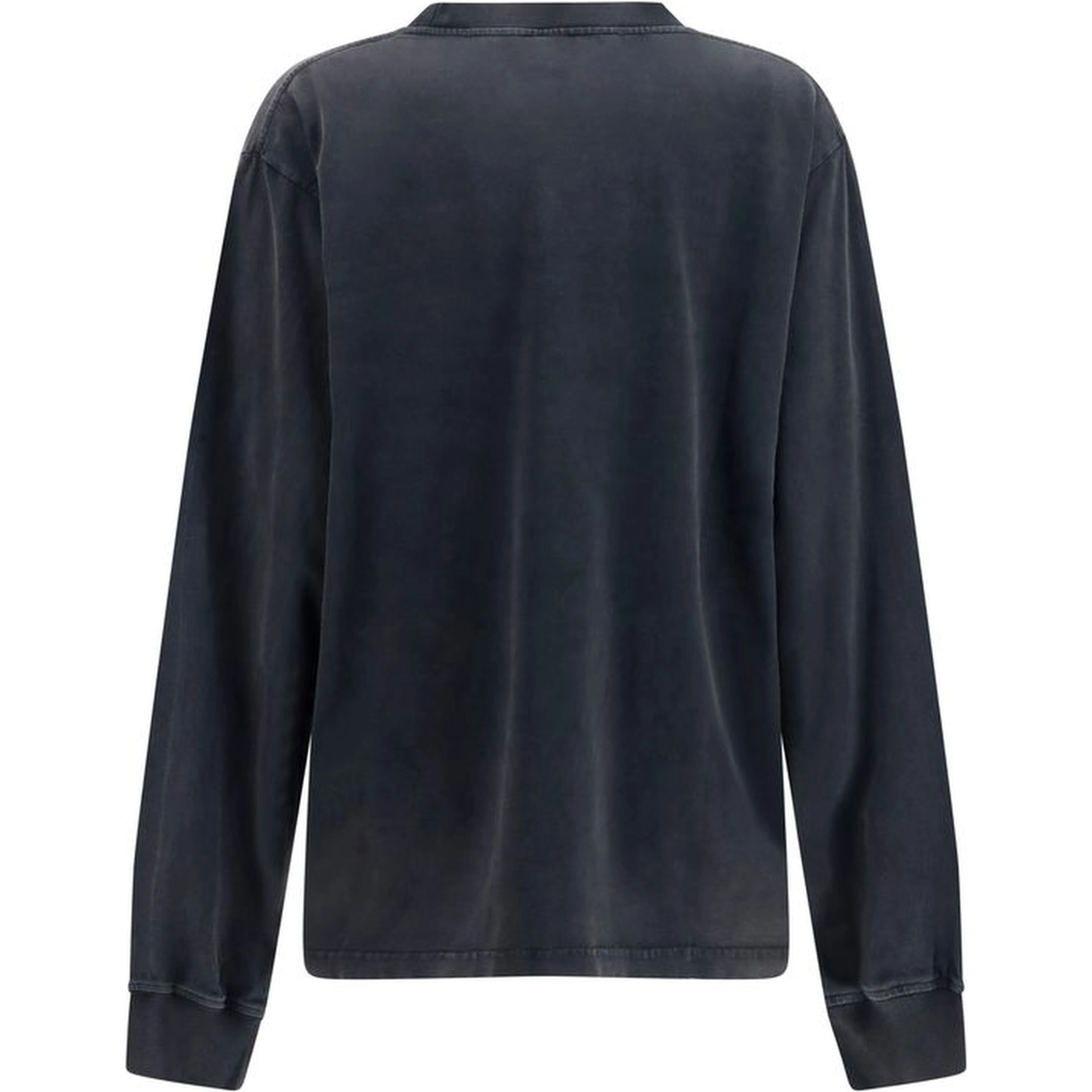 Black Cotton Sweatshirt