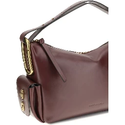 Bordeaux Calf Leather Bos Taurus Handbag