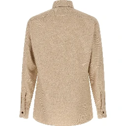 Beige Cotton Blouse