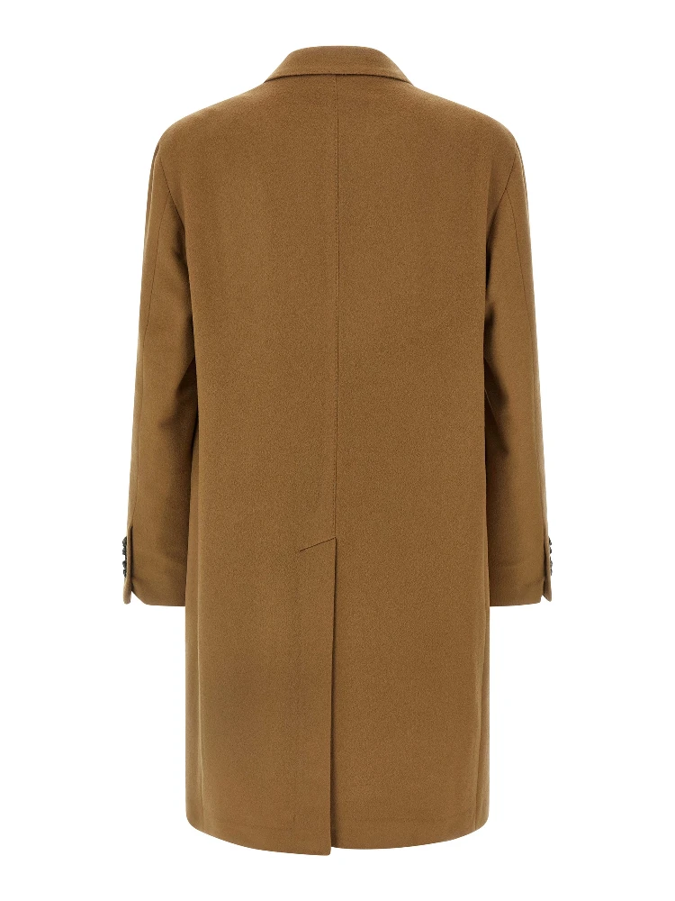 Beige Virgin Wool Coat alternative