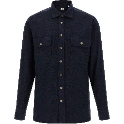Blue Cotton Blouse