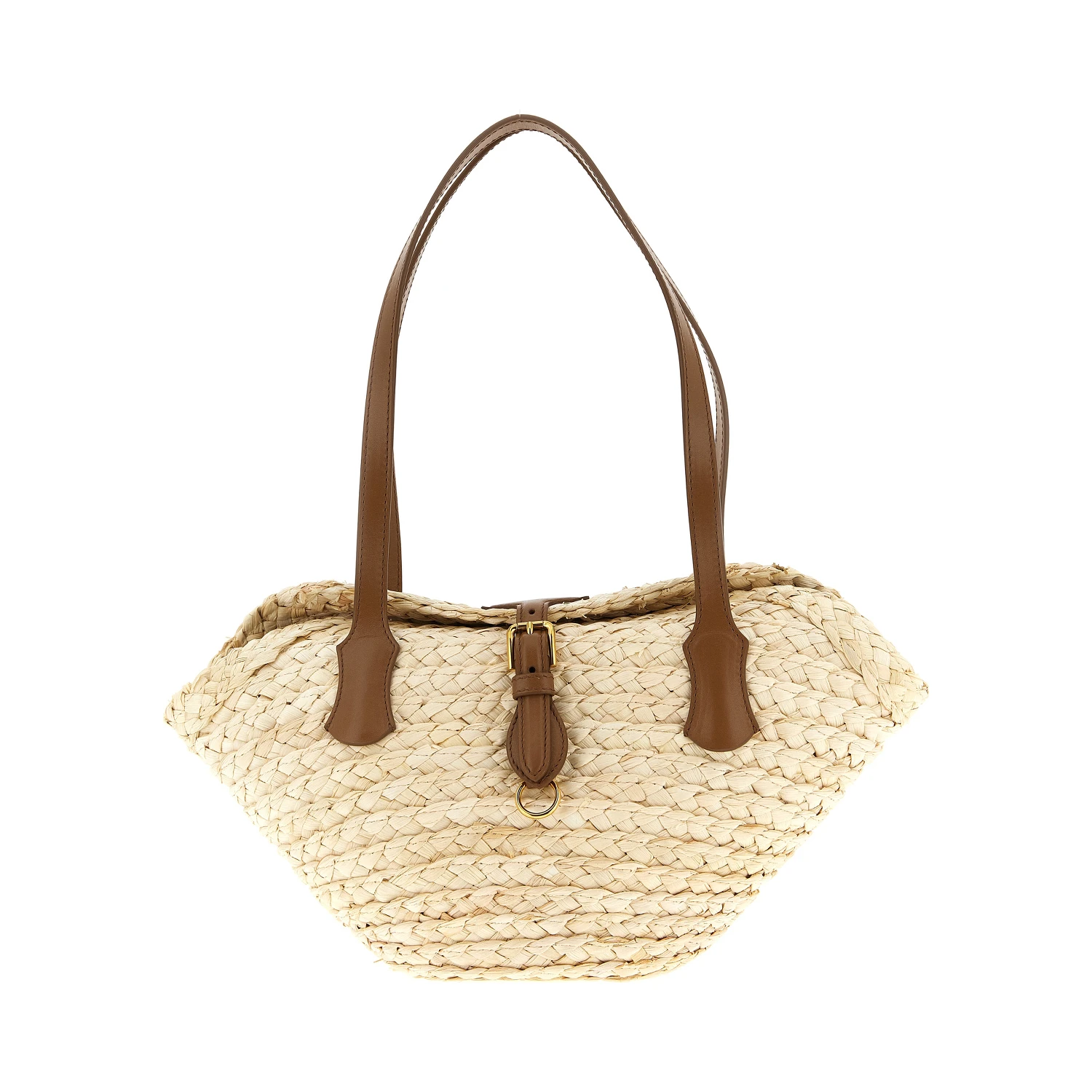 Beige Cork Shoulder Bag
